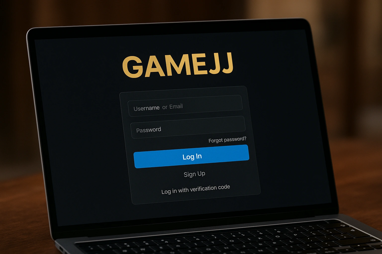 Não Perca tempo, o rRgistro na site GAMEJJ